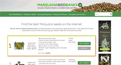 Desktop Screenshot of marijuanaseedbanks.com