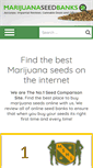 Mobile Screenshot of marijuanaseedbanks.com